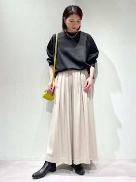 KAWAMURAさん（レディース・160cm）の冬コーディネート