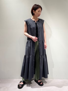 KAWAMURAさん（レディース・160cm）の夏コーディネート