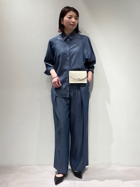 「qualite（カリテ）のアイテム」を使った、KAWAMURAさん（レディース・160cm）の冬コーディネート