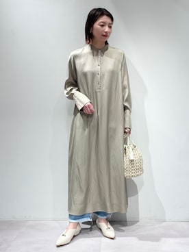 「qualite（カリテ）のアイテム」を使った、KAWAMURAさん（レディース・160cm）の春コーディネート