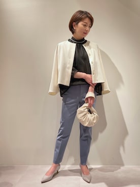 KAWAMURAさん（レディース・160cm）の冬コーディネート