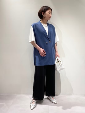 KAWAMURAさん（レディース・160cm）の春コーディネート