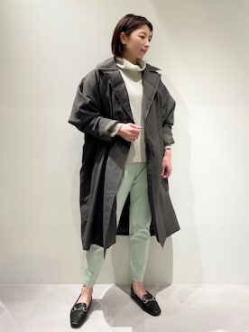 KAWAMURAさん（レディース・160cm）の冬コーディネート