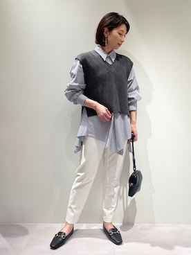 KAWAMURAさん(レディース・160cm)の秋コーディネート