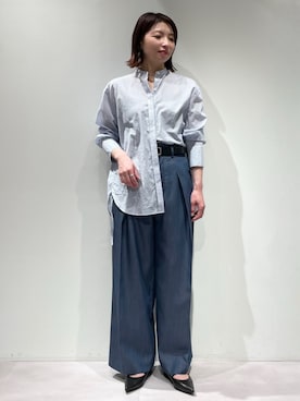 「qualite（カリテ）のアイテム」を使った、KAWAMURAさん（レディース・160cm）の冬コーディネート