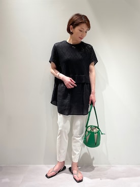 KAWAMURAさん（レディース・160cm）の春コーディネート