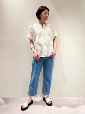 KAWAMURAさん（レディース・160cm）の春コーディネート