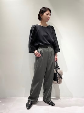 KAWAMURAさん（レディース・160cm）の秋コーディネート