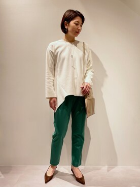 KAWAMURAさん（レディース・160cm）の冬コーディネート