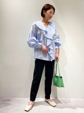 「ヤーキ」｜KAWAMURAさん（レディース・160cm）の冬コーディネート