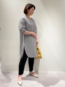 KAWAMURAさん（レディース・160cm）の夏コーディネート