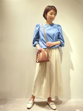 KAWAMURAさん（レディース・160cm）の春コーディネート