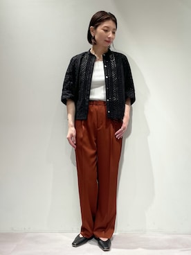 KAWAMURAさん（レディース・160cm）の夏コーディネート