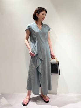 KAWAMURAさん（レディース・160cm）の春コーディネート