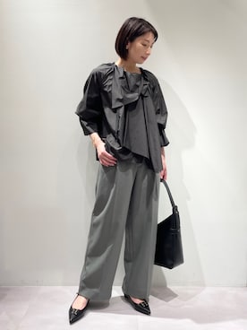 KAWAMURAさん（レディース・160cm）の冬コーディネート