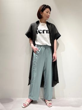 KAWAMURAさん（レディース・160cm）の夏コーディネート