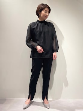 KAWAMURAさん（レディース・160cm）の冬コーディネート