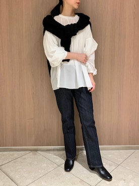 「redcard」｜yyhhmm互相さん（レディース・165cm）の冬コーディネート