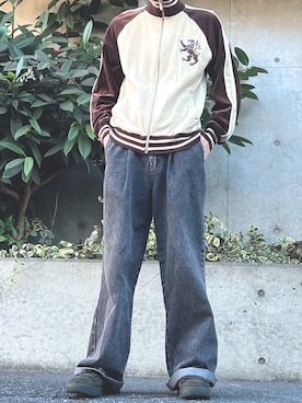 「アイテム（ジャケット/アウター）」を使った、Rst_さん（メンズ・179cm・10代）の冬コーディネート