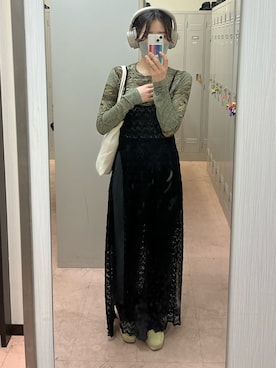 「ごきげんウィーク」｜「アイテム（PC・スマホグッズ/家電）」を使った、yayapikmin さん（レディース・156cm）の春コーディネート