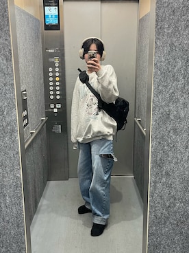 「マルジェラ」｜「アイテム（PC・スマホグッズ/家電）」を使った、yayapikmin さん（レディース・156cm）の春コーディネート
