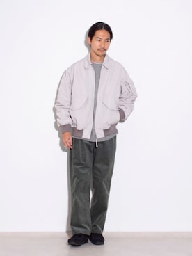 「FREDY&GLOSTER」｜「アイテム（ブルゾン）」を使った、katsuさん（メンズ・170cm）の秋コーディネート