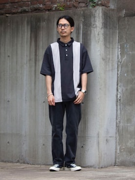 「gloster」｜katsuさん（メンズ・170cm）の春コーディネート