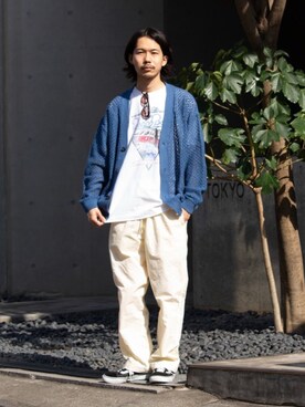 「gloster」｜katsuさん（メンズ・170cm）の春コーディネート