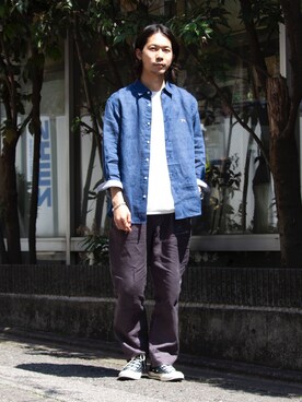 「gloster」｜katsuさん（メンズ・170cm）の春コーディネート