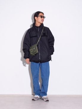 「gloster」｜「アイテム（ダウンジャケット/コート）」を使った、katsuさん（メンズ・170cm）の秋コーディネート