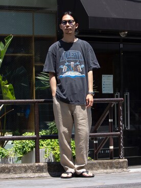 「gloster」｜katsuさん（メンズ・170cm）の春コーディネート