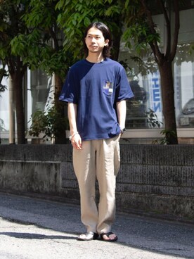 「gloster」｜katsuさん（メンズ・170cm）の春コーディネート