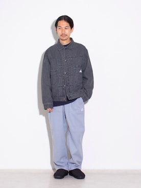 「FREDY&GLOSTER」｜「アイテム（デニムジャケット）」を使った、katsuさん（メンズ・170cm）の秋コーディネート