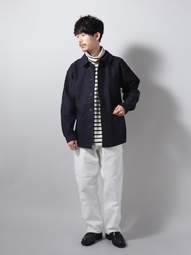「SMITH'S（スミス）のアイテム（パンツ）」を使った、katsuさん（メンズ・170cm）の秋コーディネート
