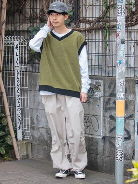 katsuさん(メンズ・170cm)の春コーディネート
