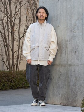 「gloster」｜katsuさん（メンズ・170cm）の冬コーディネート