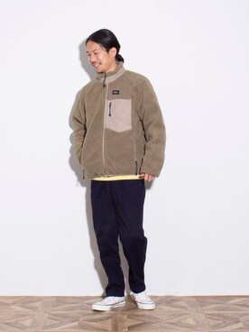 「FREDY&GLOSTER」｜「アイテム（ブルゾン）」を使った、katsuさん（メンズ・170cm）の秋コーディネート
