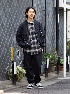 「gloster」｜katsuさん（メンズ・170cm）の春コーディネート