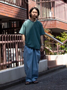 「gloster」｜katsuさん（メンズ・170cm）の春コーディネート