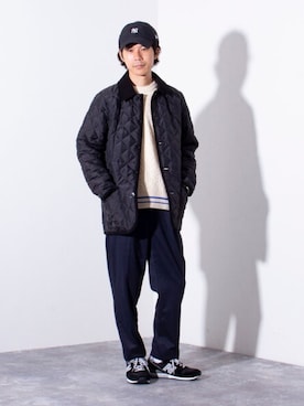 「FREDY&GLOSTER」｜「アイテム（ブルゾン）」を使った、katsuさん（メンズ・170cm）の夏コーディネート