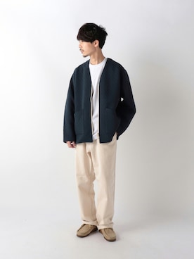 「SMITH'S（スミス）のアイテム（パンツ）」を使った、katsuさん（メンズ・170cm）の秋コーディネート