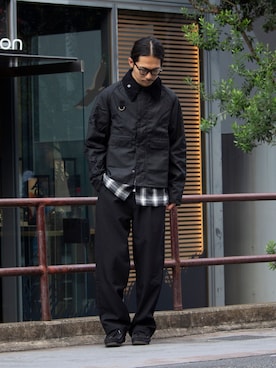 「FREDY&GLOSTER」｜「アイテム（ブルゾン）」を使った、katsuさん（メンズ・170cm）の秋コーディネート