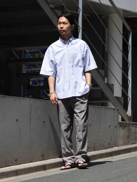 「gloster」｜katsuさん（メンズ・170cm）の春コーディネート