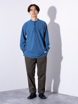 「ARMY TWILL（アーミーツイル）のアイテム（トップス）」を使った、katsuさん（メンズ・170cm）の秋コーディネート