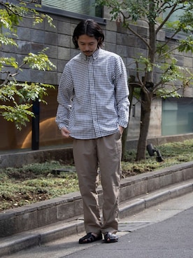 「gloster」｜katsuさん（メンズ・170cm）の春コーディネート