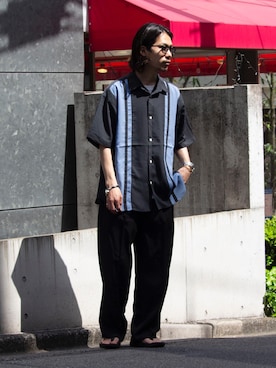 「gloster」｜katsuさん（メンズ・170cm）の春コーディネート