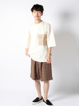 katsuさん（メンズ・172cm）の夏コーディネート