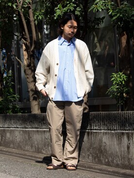 「gloster」｜katsuさん（メンズ・170cm）の春コーディネート