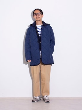 「gloster」｜「アイテム（ブルゾン）」を使った、katsuさん（メンズ・170cm）の夏コーディネート