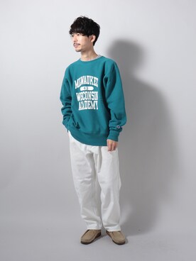 「SMITH'S（スミス）のアイテム（パンツ）」を使った、katsuさん（メンズ・170cm）の秋コーディネート